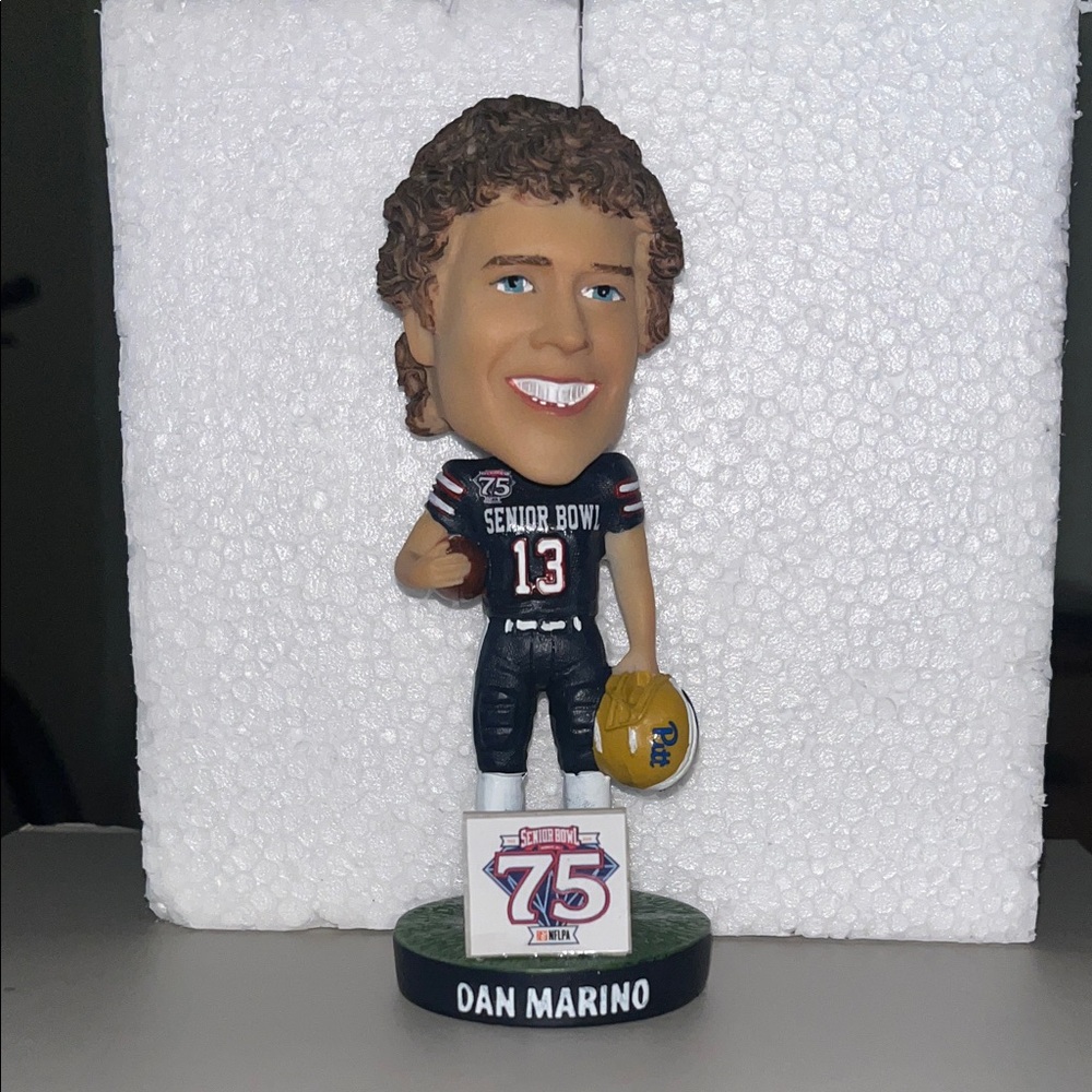 75th Senior Bowl Dan Marino Bobblehead Collectible
